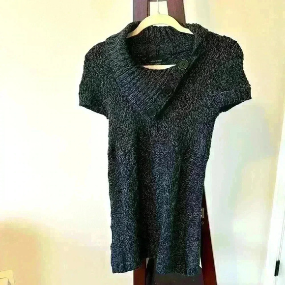 Sweater Project Women’s Knit Button Cowl Neck Sweater - Picture 1 of 4